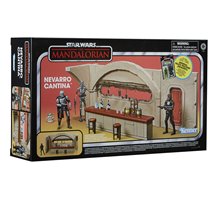 Conjunto Star Wars The Mandalorian Cafetaria Nevarro E Imperial Death Trooper Coleção Vintage