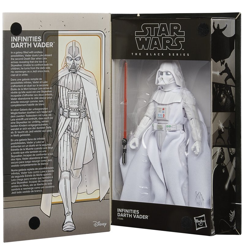 Figura Star Wars Infinities O Regresso De Jedi Darth Vader Série Black