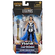 Figura Marvel Thor Amor E Trovão King Valkyrie Série Legends