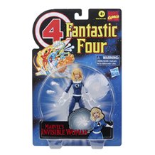 Figura Marvel Quarteto Fantástico Mulher Invisível Série Retro