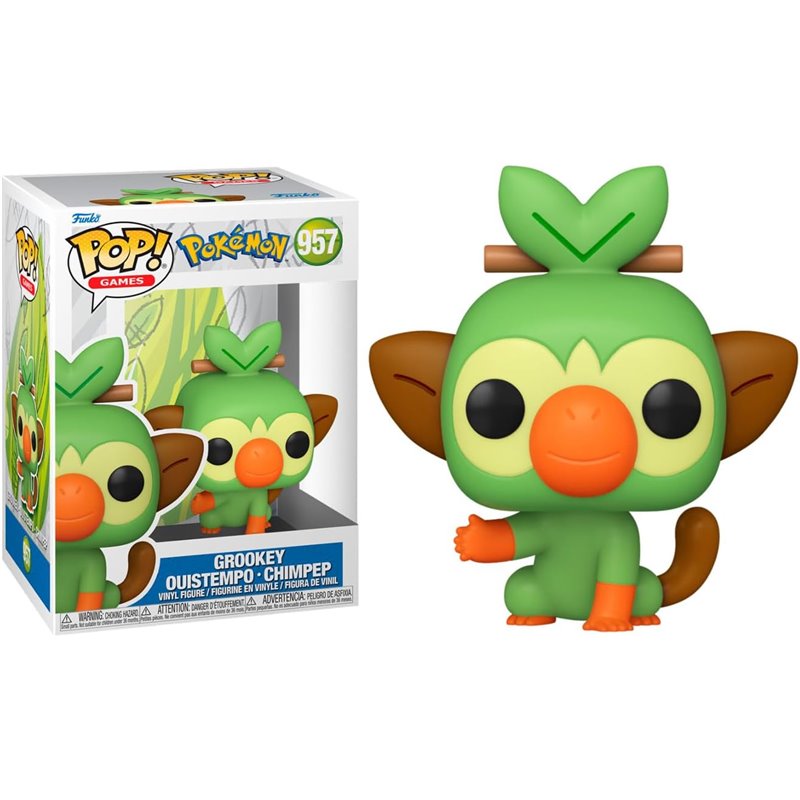 Figura Funko POP! Games: Pokémon - Grookey 957