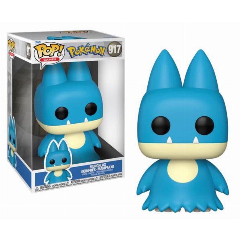 Figura Funko POP! Games: Pokémon - Munchlax 917 (Jumbo Sized)