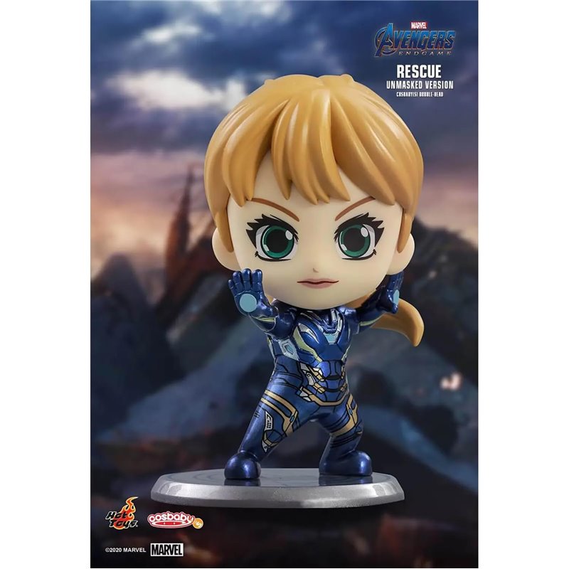 Figura Cosbaby - Avengers: Endgame (S) Mini Figure Rescue (Unmasked Version) 10 Cm