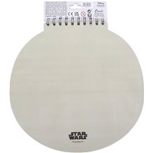 Conjunto Caderno + Lápis de Cores - Star Wars The Mandalorian