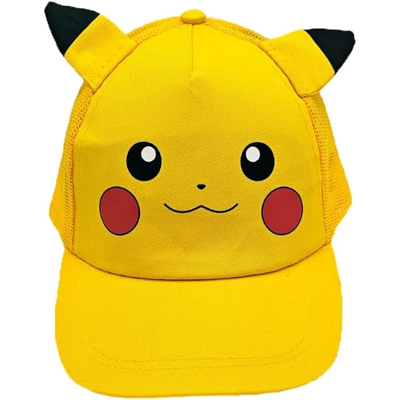 Chapéu 3D Infantil - Pokémon: Pikachu