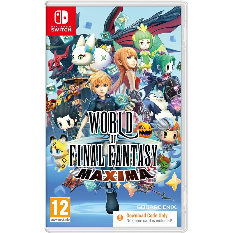 World of Final Fantasy: Maxima Nintendo Switch (Código na Caixa)