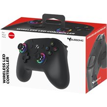 Comando Sem Fios Nintendo Switch - Subsonic Wireless LED RGB (Preto)