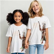 T-shirt Infantil - Star Wars Mandalorian (6 - 14 anos)