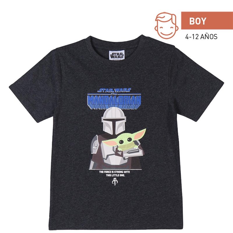 T-shirt Infantil - Star Wars The Mandalorian (4 - 12 anos)