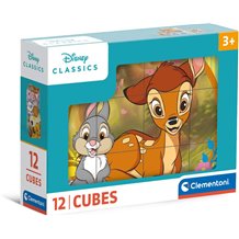 Puzzle de Cubos - Disney: Bambi (12 Peças)