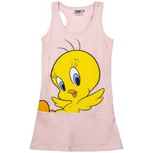 Vestido Infantil - Looney Tunes Tweety (3 - 7 anos)