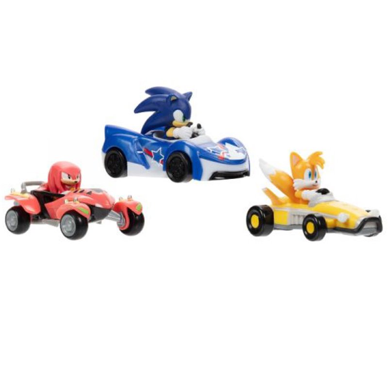 Jakks Pacific Sonic 1:64 Die-Cast Vehicle Wave 3 (Sortido)