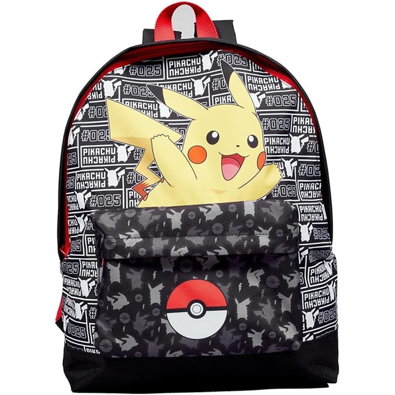 Mochila Escolar Pokemon Pikachu