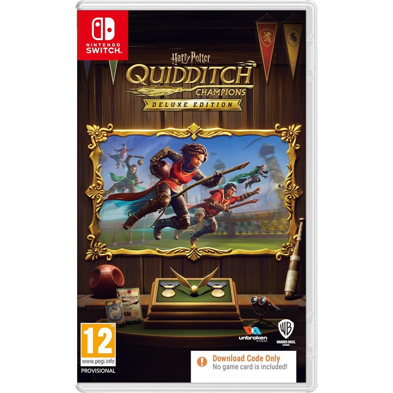 Harry Potter: Quidditch Champions - Deluxe Edition (Código na Caixa) Nintendo Switch