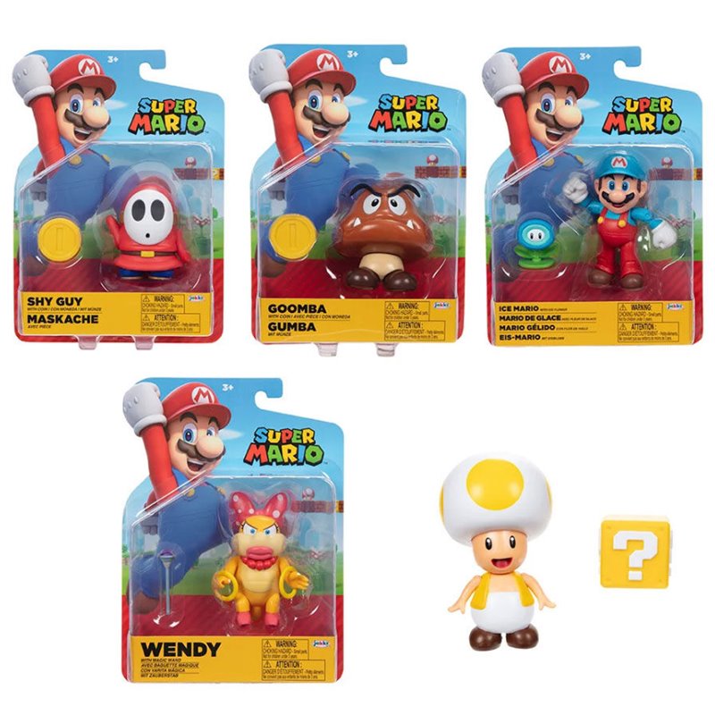 Figura Jakks - Super Mario Bros. (10cm / Sortido)