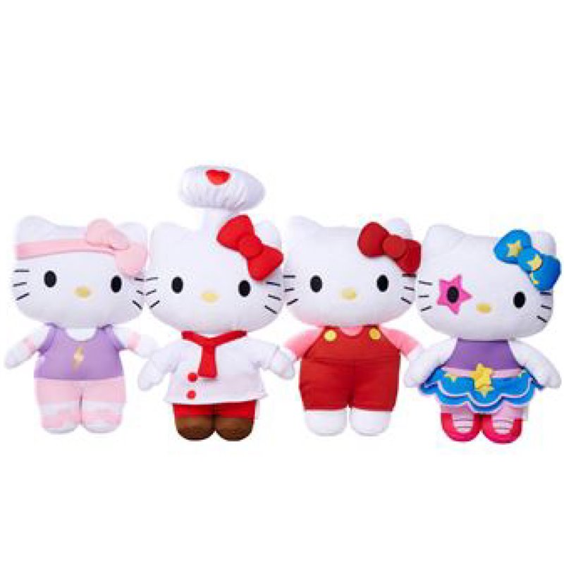 Peluche Super Style - Hello Kitty (20cm / Sortido)