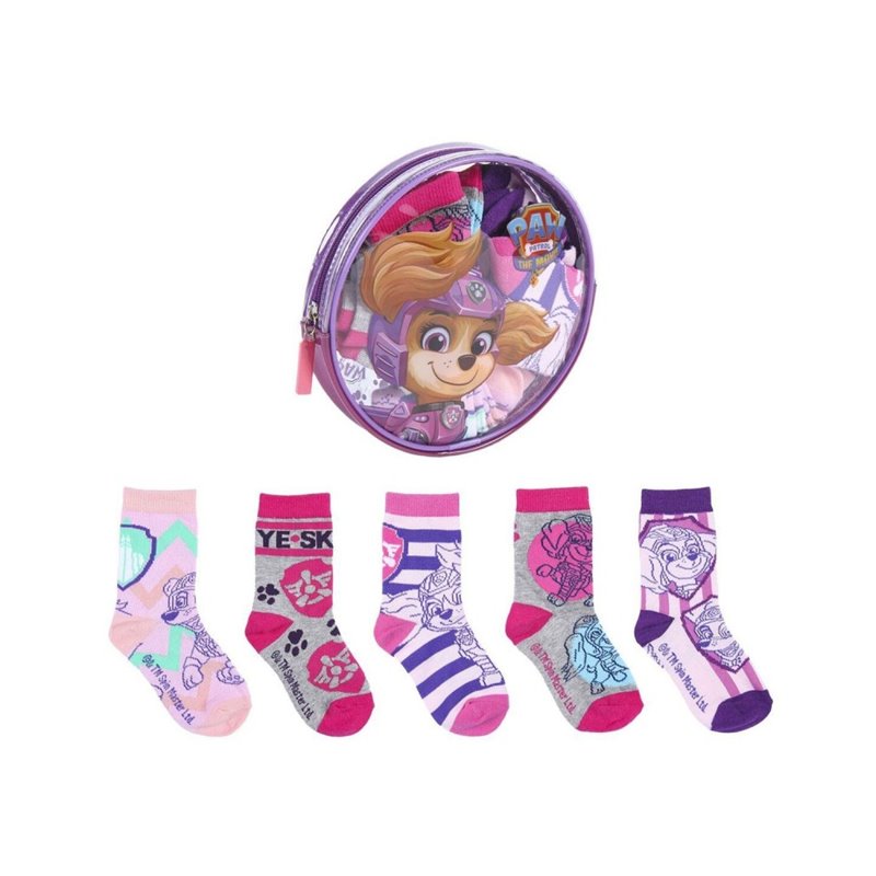 Pack 5 Pares de Meias Infantis - Paw Patrol (19 - 30)