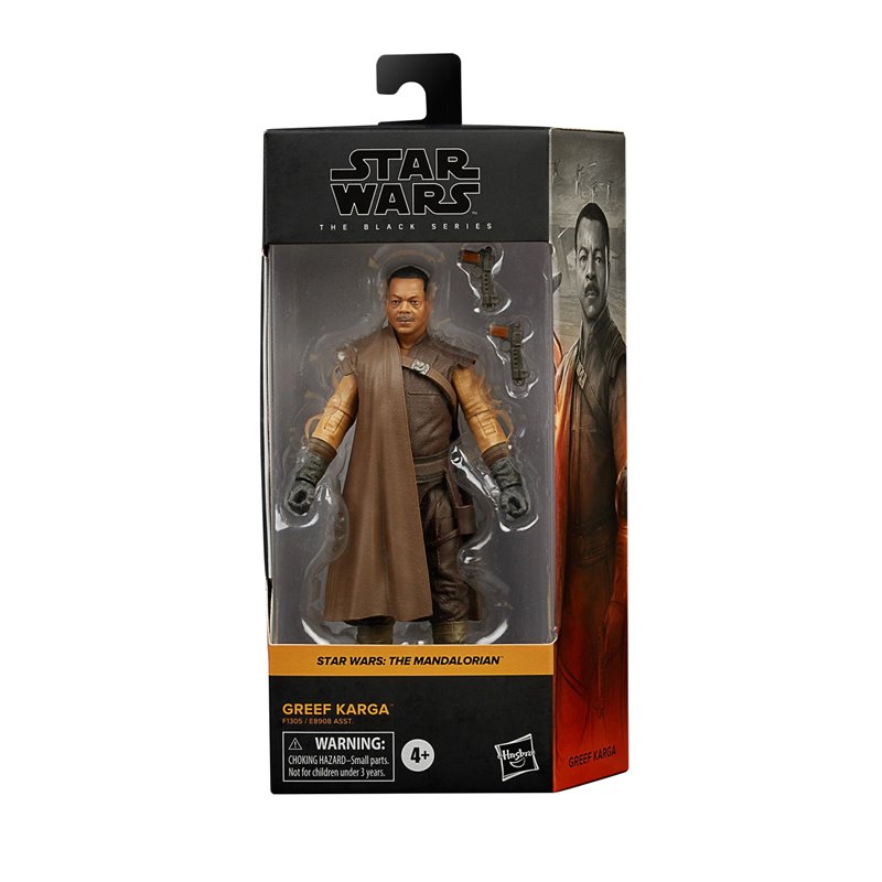 Figura Star Wars The Mandalorian Greef Karga Série Black