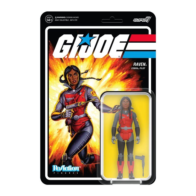 Figura Reaction Gi Joe Raven