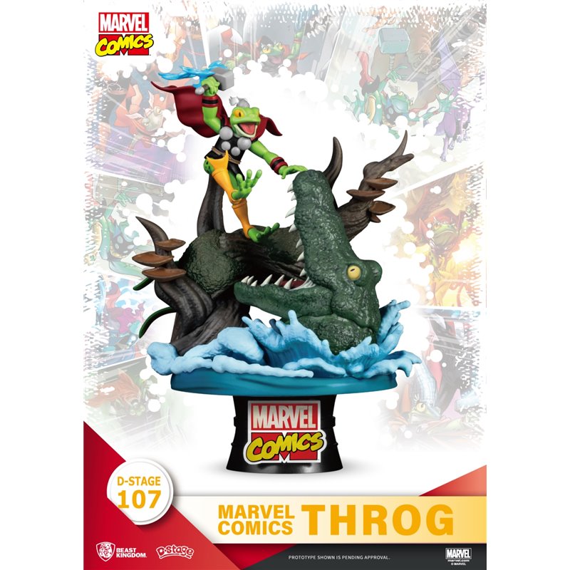 Figura Dstage Marvel Thor Sapo Throg