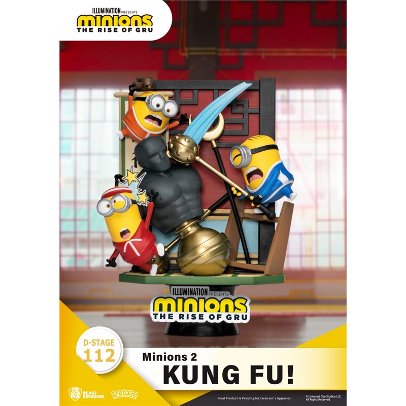 Figura Dstage Minions 2 Kung Fu