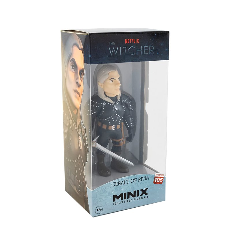 Minix - TV Series 105 - Figura PVC 12 cm - The Witcher - Geralt of Rivia