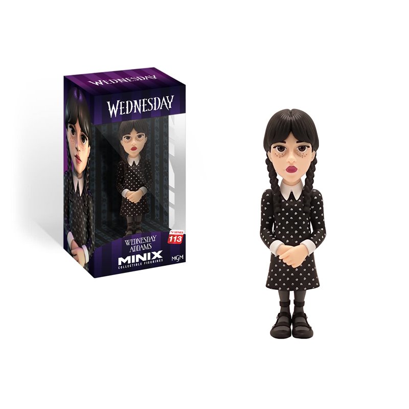 Minix - TV Series 113 - Figura PVC 12 cm - Wednesday - Wednesday Addams