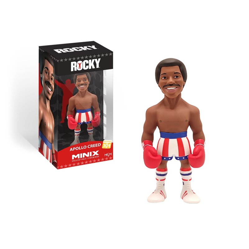 Minix - Movies 101 - Figura PVC 12 cm - Rocky - Apollo Creed