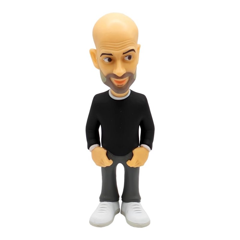 Minix - Football Stars 134 - Figura PVC 12 cm - Manchester City - Pep Guardiola