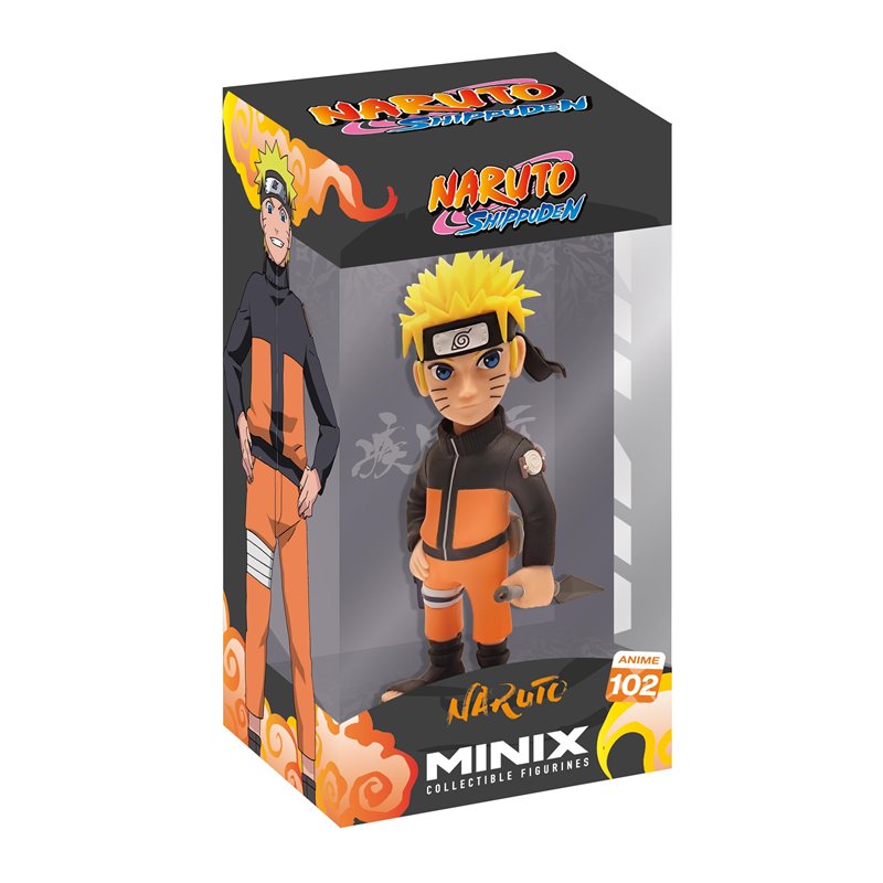 Minix - Anime 102 - Figura PVC 12 cm - Naruto Shippuden - Naruto Uzumaki