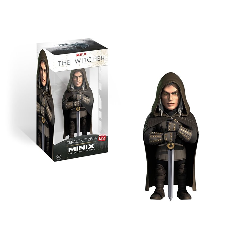 Minix - TV Series 124 - Figura PVC 12 cm - The Witcher - Geralt de Riv S3