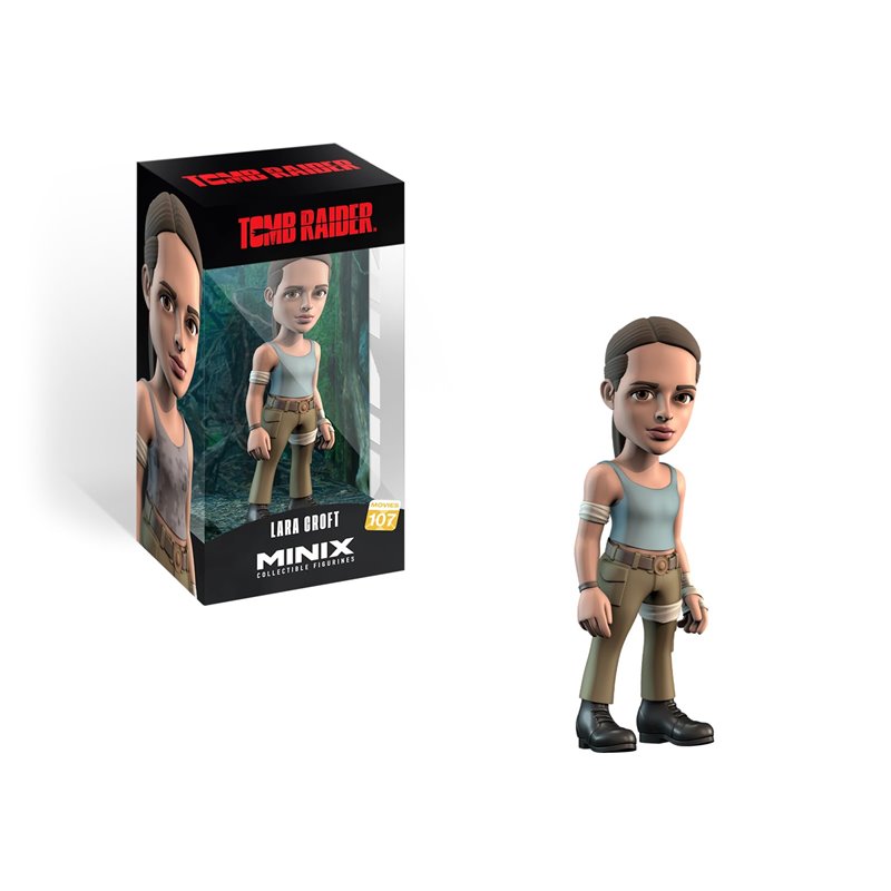 Minix - Movies 107 - Figura PVC 12 cm - Tomb Raider - Lara Croft