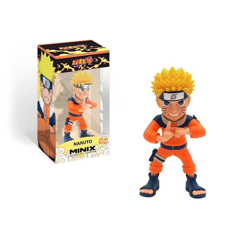 Minix - Anime 104 - Figura PVC 12 cm - Naruto - Naruto Uzumaki Multi-clonage