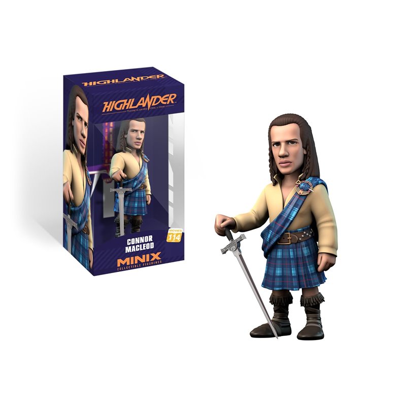 Minix - Entertainment 114 - Figura PVC 12 cm - Highlander - Connor Macleod