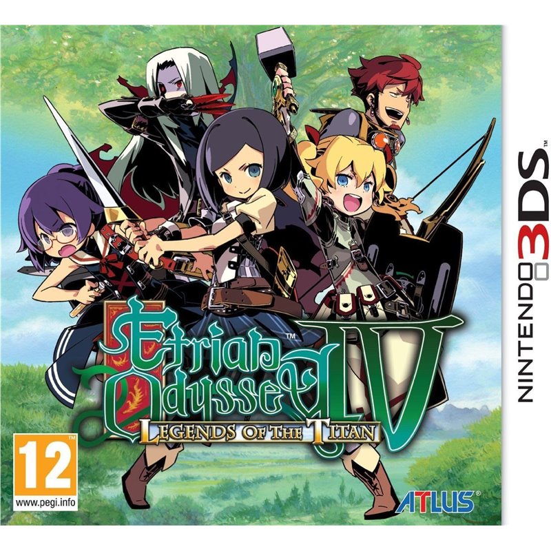 Etrian Odyssey IV: Legends of the Titan Nintendo 3DS