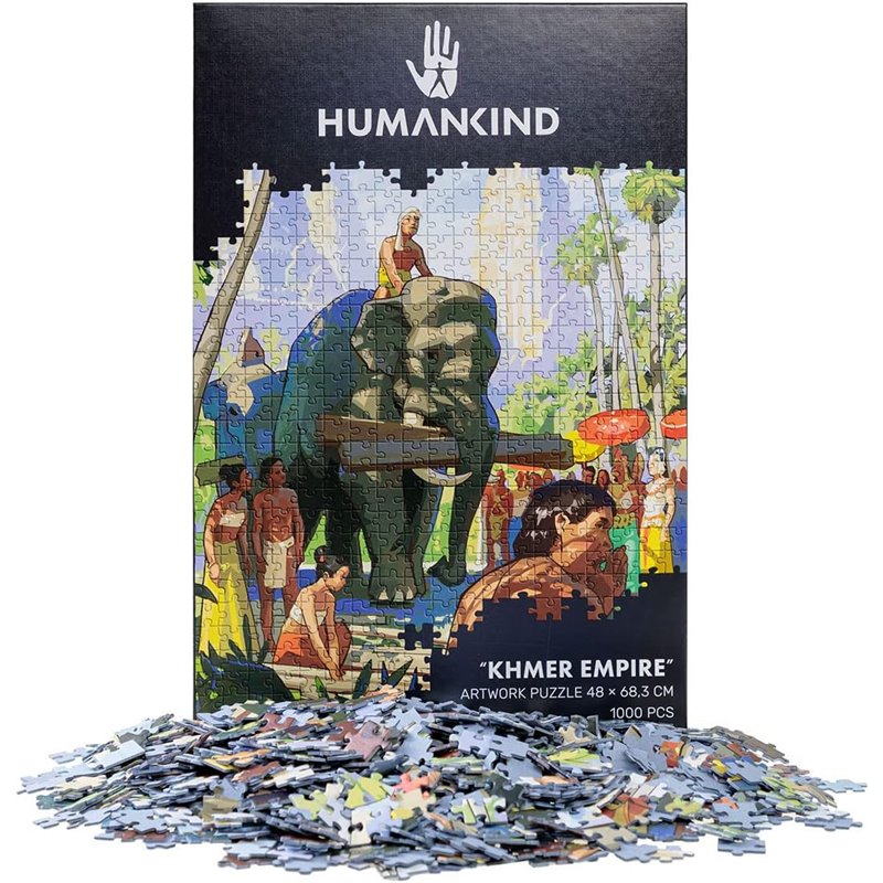 Puzzle Humankind - Khmer Empire (1000 Peças)