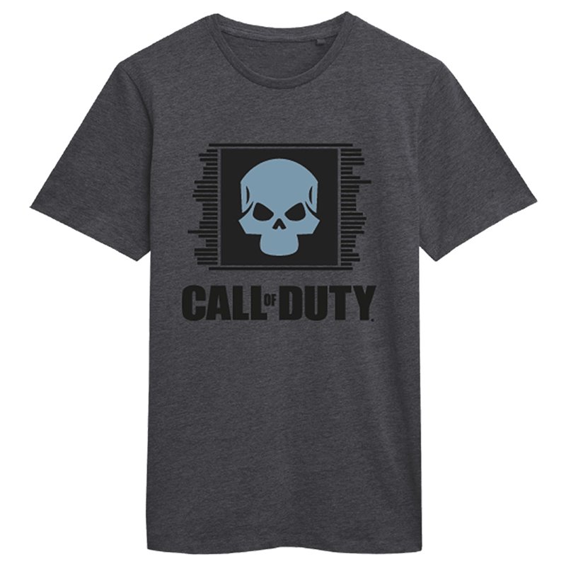 T-shirt Call of Duty - Camo Skull (Cinzenta - Tamanho M - Sortido)