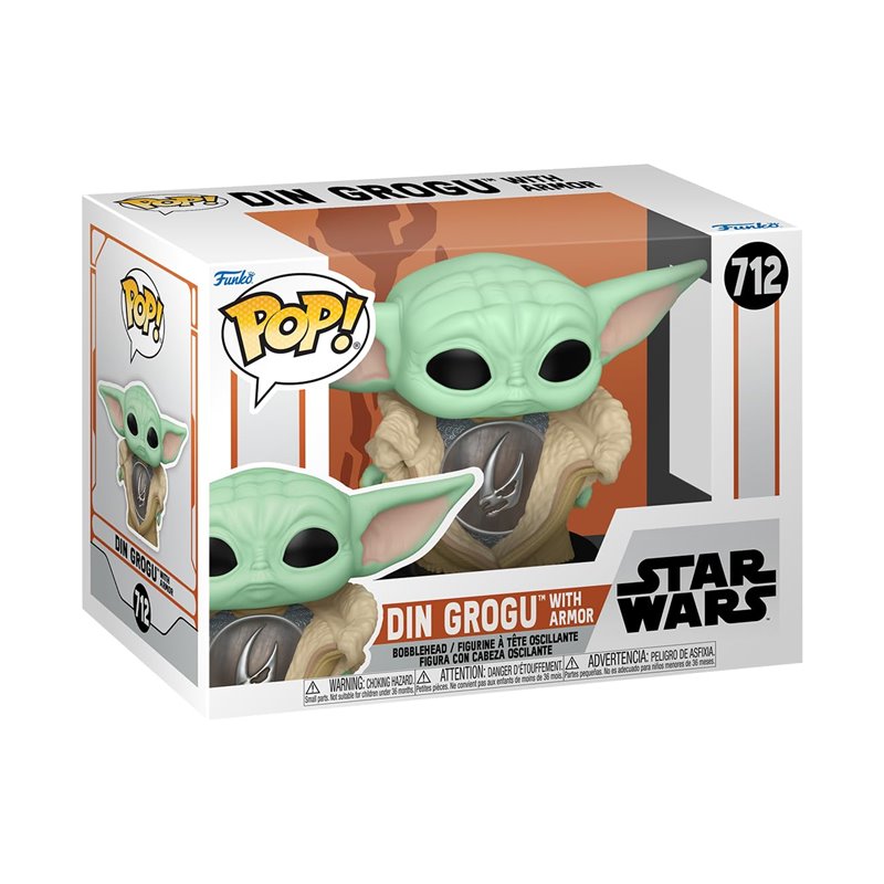 Figura Funko POP Star Wars: The Mandalorian S10– Grogu(Armor)?