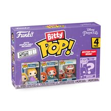 Funko Bitty Pop! Disney Princess Mini Collectible Toys 4-Pack - Rapunzel, Merida, Moana & Mystery Chase Figure