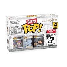 Funko Bitty Pop! Harry Potter Mini Collectible Toys 4-Pack - Albus Dumbledore, Nearly Headless Nick, Minerva McGonagall & Myster