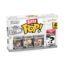 Funko Bitty Pop! Harry Potter Mini Collectible Toys 4-Pack - Harry Potter, Draco Malfoy, Dobby & Mystery Chase Figure