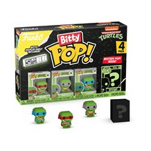 Funko Bitty Pop! Teenage Mutant Ninja Turtles Mini Collectible Toys 4-Pack - 8-Bit Raphael, 8-Bit Donatello, 8-Bit Leonardo & My