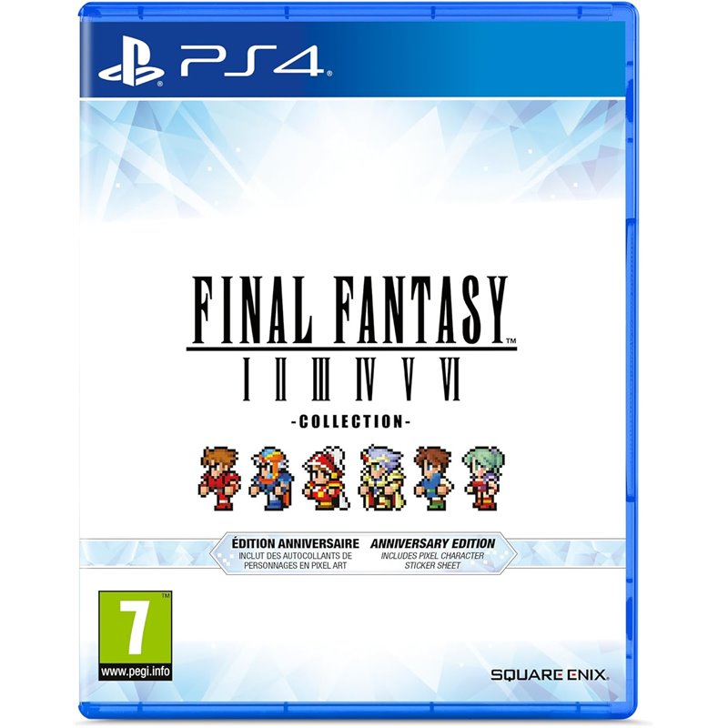 Final Fantasy I-VI Pixel Remaster Collection - Anniversary Edition PS4