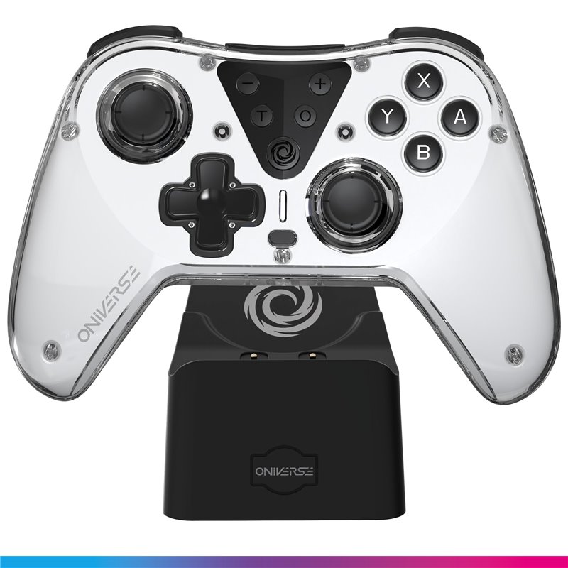 Oniverse - Wireless Astralite Bluetooth Controller Eridani White+ Charging Station (Switch - Pc - Mobile)