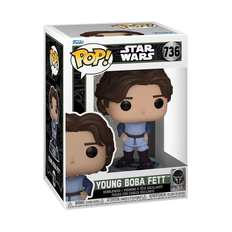 Figura Funko POP Star Wars: Fett Legacy - Jango Fett (Bobblehead) 737