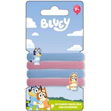 Pack 4 Elásticos Para Cabelo - Bluey