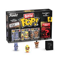 Funko Bitty Pop! Five Nights At Freddy's (FNAF) - Nightmare Bonnie - Nightmare Bonnie, Nightmare Chica, Nightmare Freddy and A S