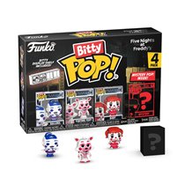 unko Bitty Pop! Five Nights At Freddy's (FNAF) - Ballora 4PK - Ballora, Funtime Foxy, Baby and A Surprise Mystery Mini Figure