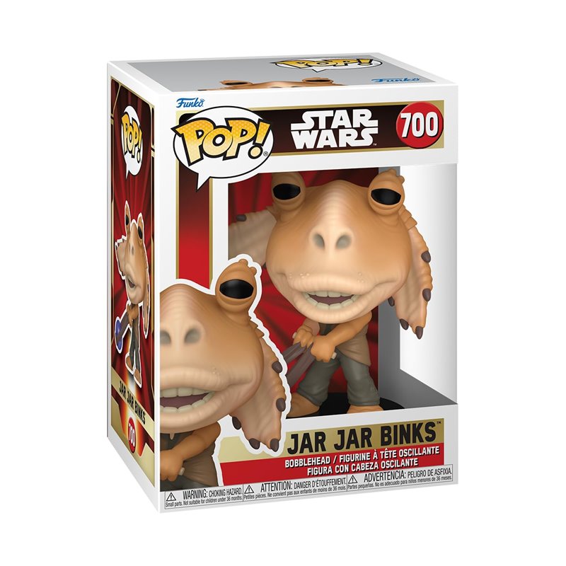 Figura Funko POP! Star Wars - Jar Jar Binks (Bobblehead) 700