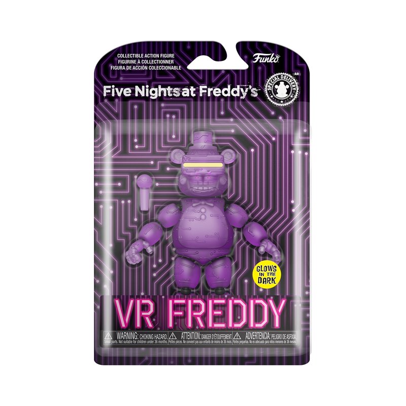 Funko Action Figure: Five Nights At Freddy's - VR Freddy (Glows In the Dark)